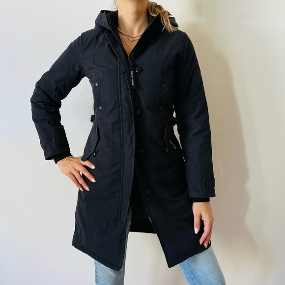 Canada Goose black parka coat - Picture 3 of 14